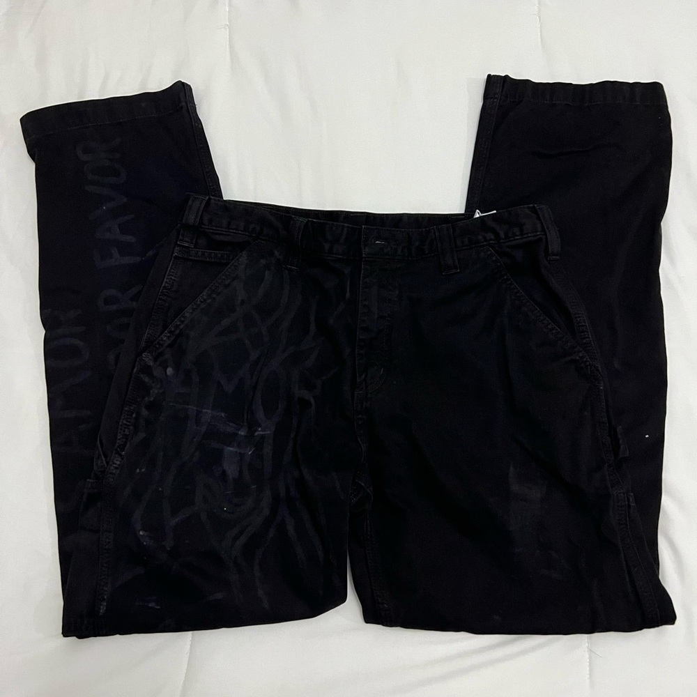 Black Carhartt Dungarees